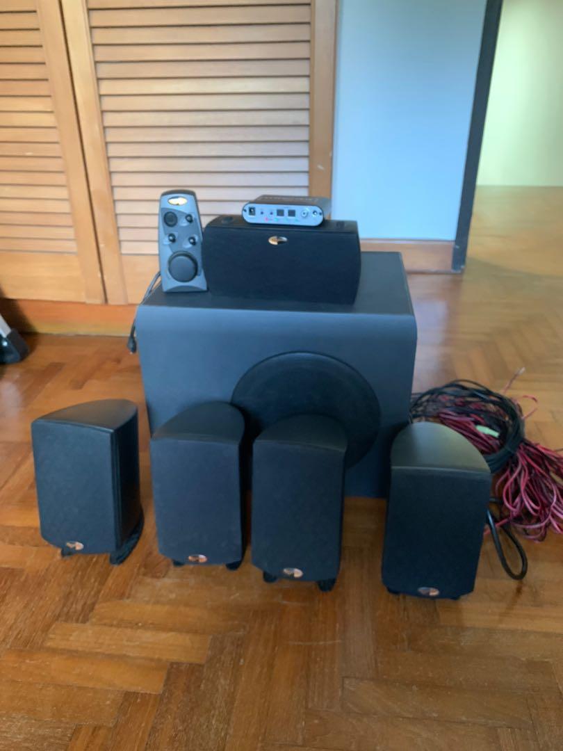 Klipsch promedia 5.1 on sale specs