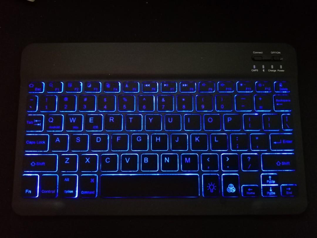 LED Bluetooth Keyboard, Computers & Tech, Parts & Accessories, Computer