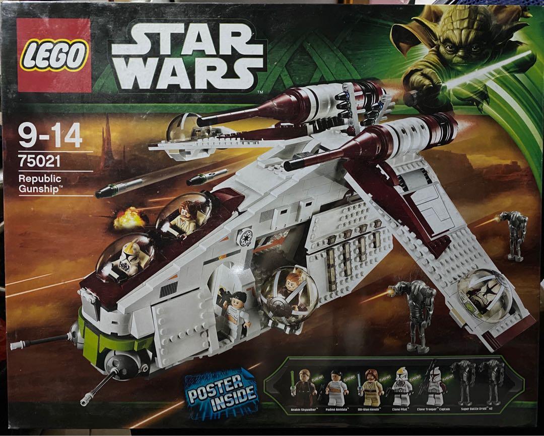 LEGO 75021 Republic Gunship Star Wars Attack of Clones Troopers 
