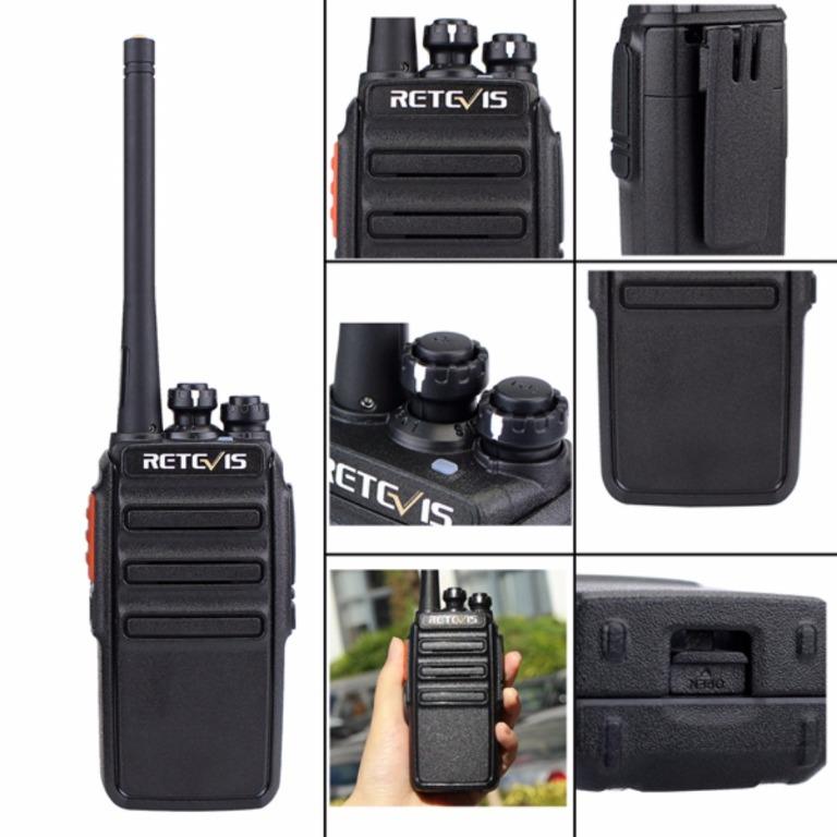 License free IMDA Approved, 2PCS (1 pair) Retevis RT24 Walkie Talkie ...