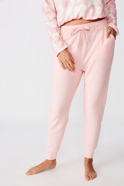 light pink joggers