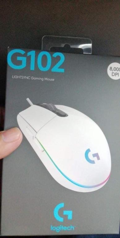 Logitech G102 White Brand New Electronics Computer Parts Accessories On Carousell