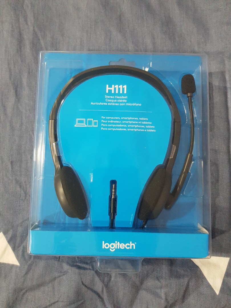 Logitech H111, Audio, Headphones & Headsets On Carousell