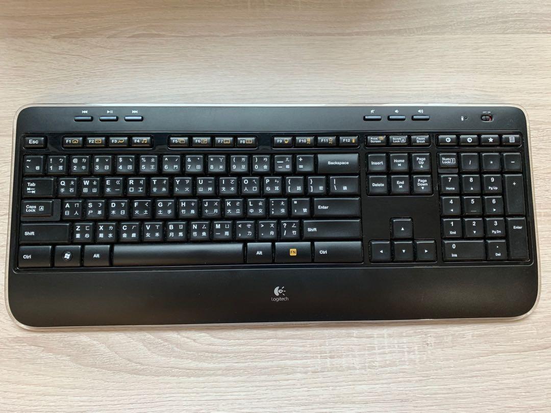 Logitech Keyboard K520 (無線鍵盤), 電腦＆科技, 電腦周邊及配件, 電腦鍵盤及相關產品 Carousell