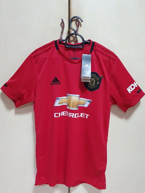 Manchester United 19 20 Home Kit Sports Sports Apparel On Carousell