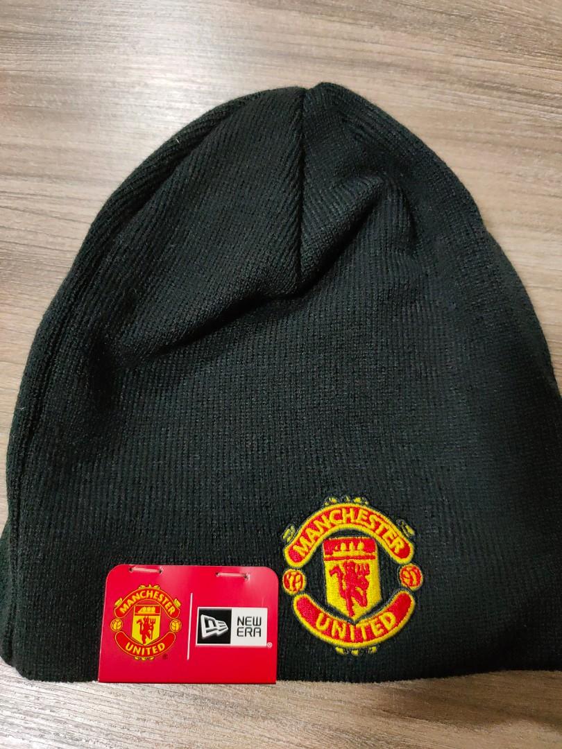 Manchester United Beanie Men S Fashion Accessories Caps Hats On Carousell