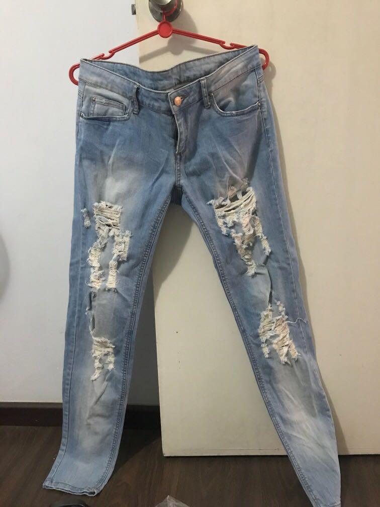 slight curve skinny jeans mango