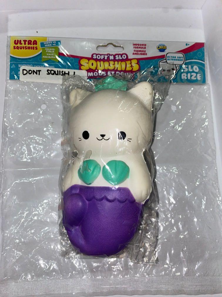 Mermaid cat squishy 2025
