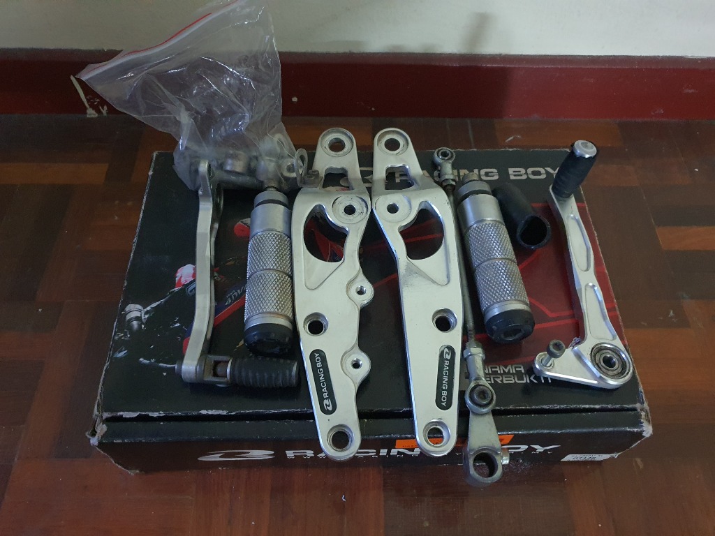 Modenas GT128 Racing Boy Footrest, Motorbikes on Carousell