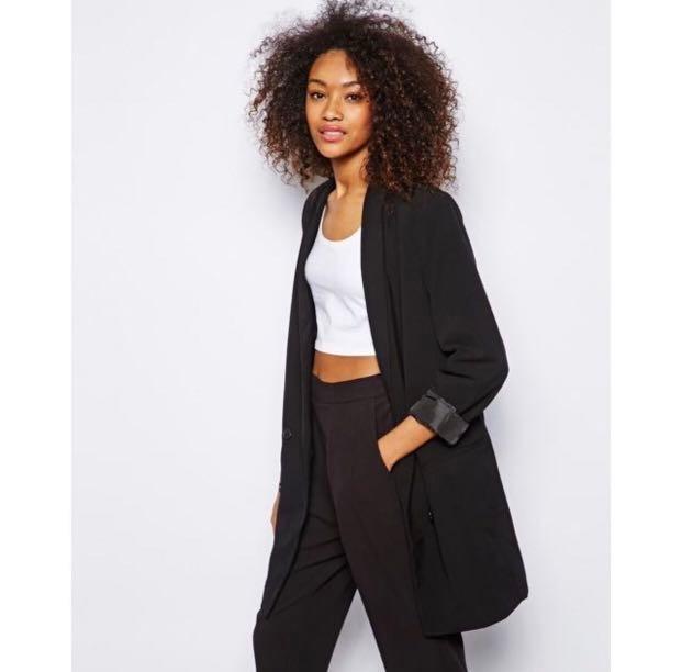 Monki black blazer sale