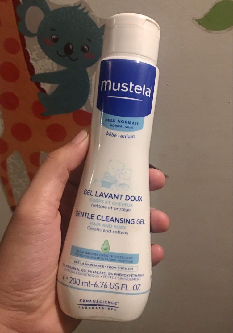 mustela gentle cleansing gel 200ml
