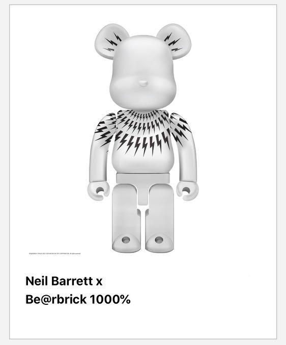 1000 Neil Barrett X Be Rbrick Hobbies Toys Toys Games On Carousell