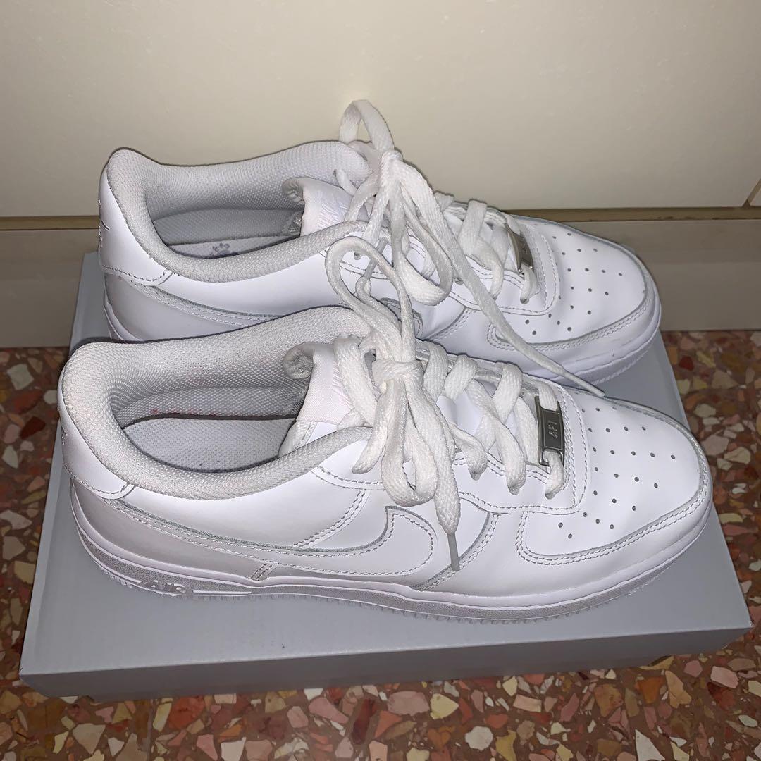 Air force 1 white size 4 shop