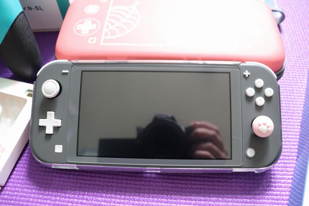 Nintendo Switch LITE+ACNH GAME CARD+Accessories, Video Gaming, Video