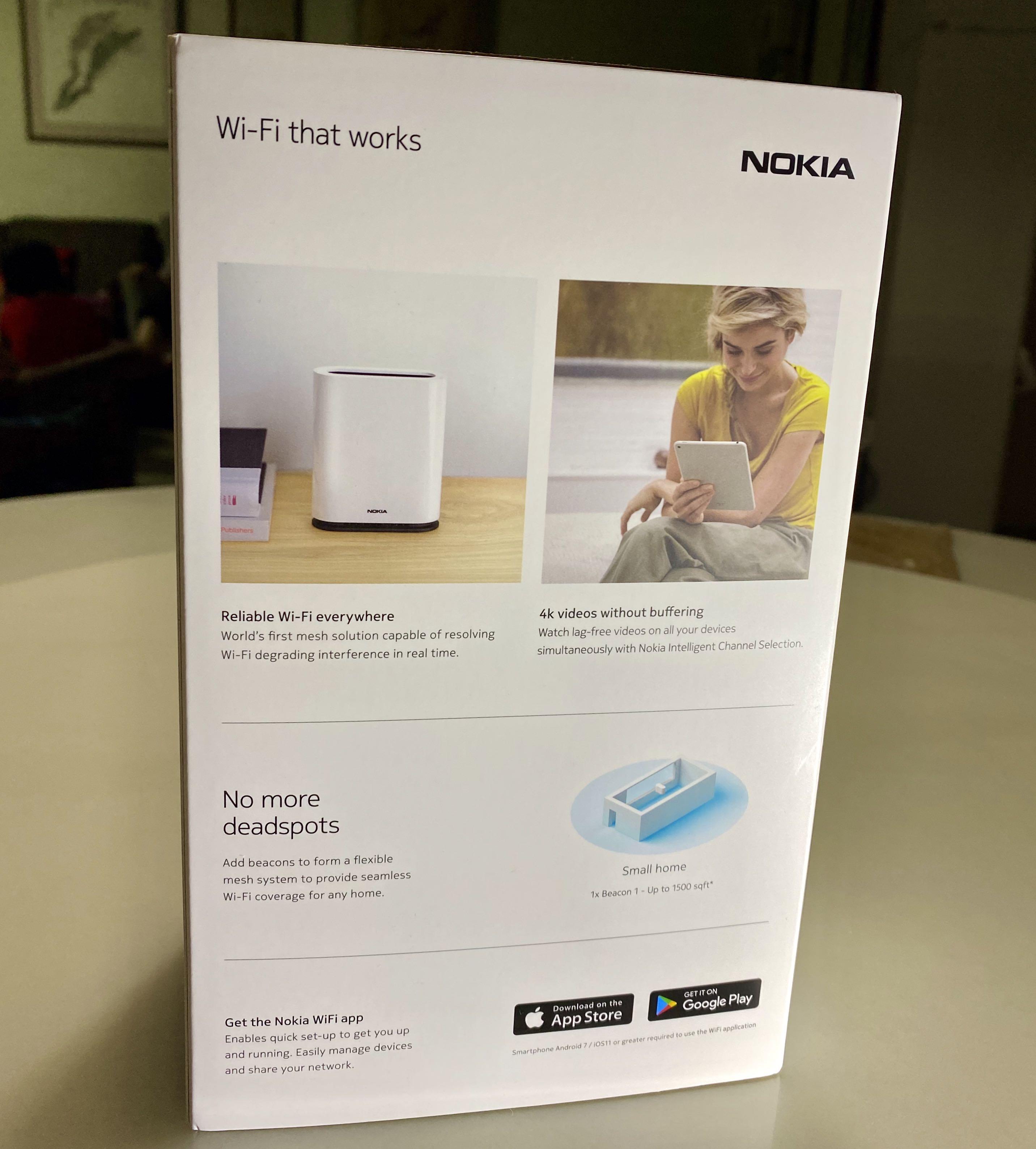 Nokia Wifi Beacon 1 Router, Computers & Tech, Parts & Accessories ...