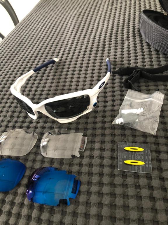 Oakley racing jacket 3 lenses
