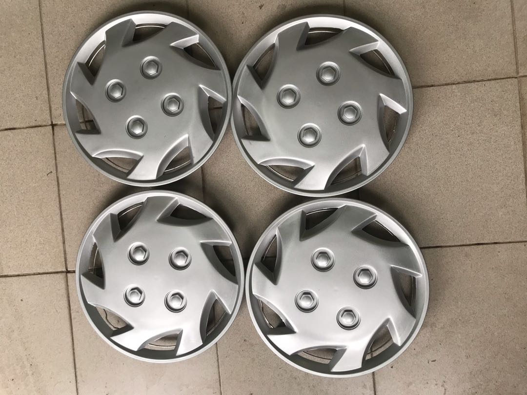 Perodua Kancil 12 Inch Universal Silver Wheel cover rim caps, Auto