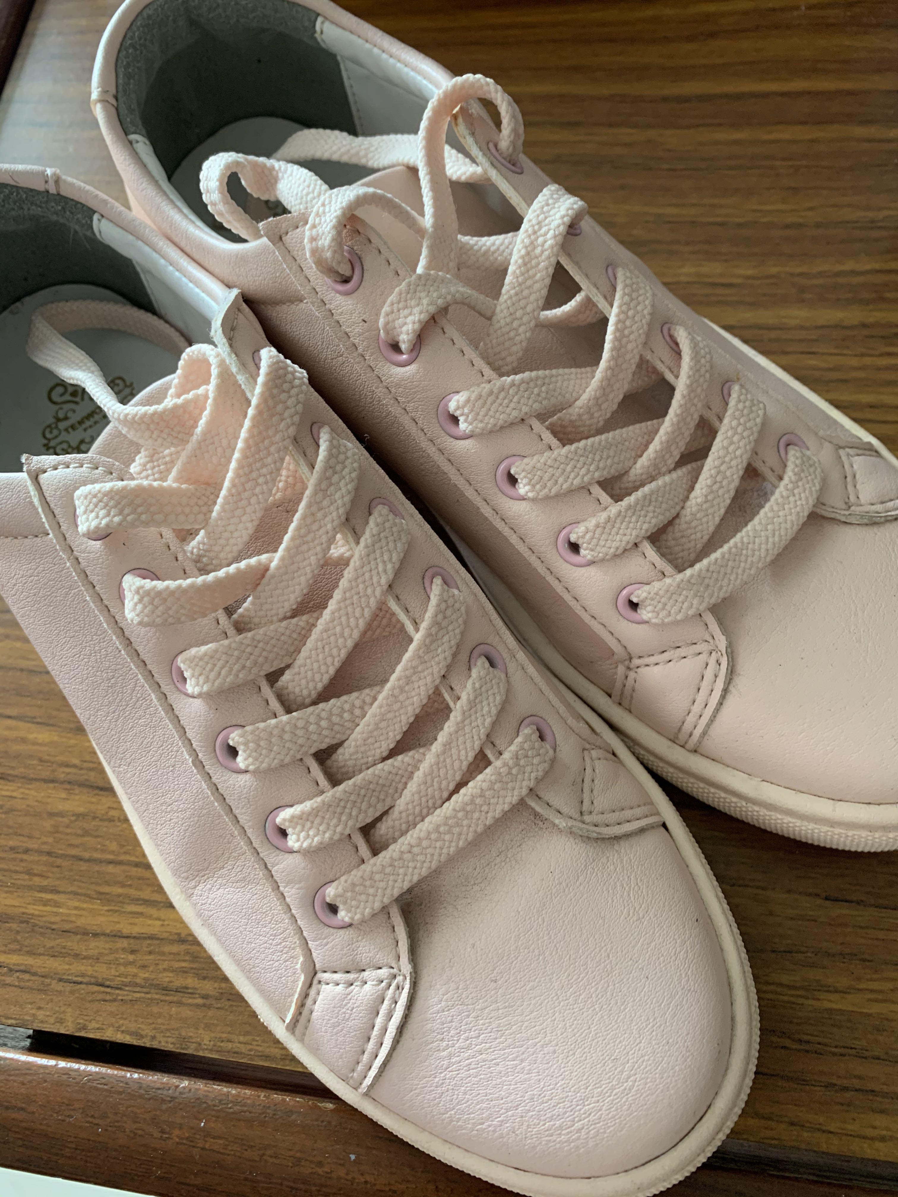 Pink sneakers, Women's Fashion, Shoes 