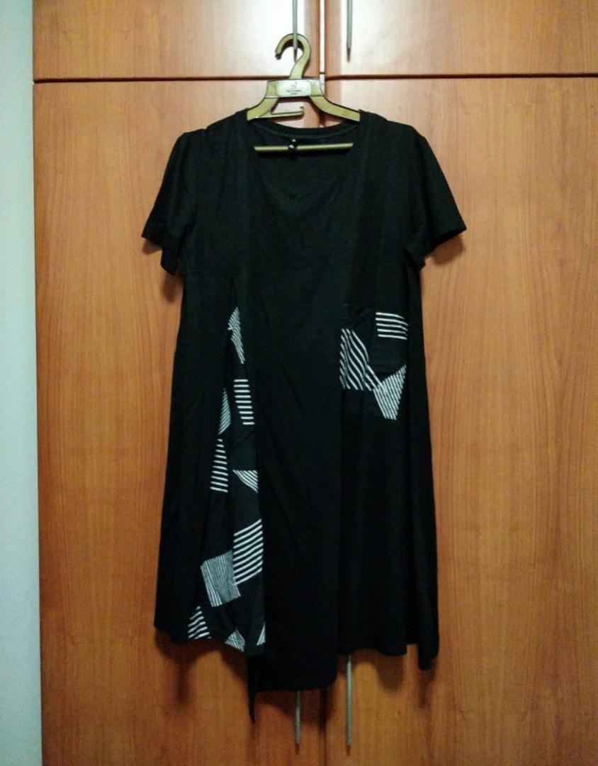 size 18 black dress uk