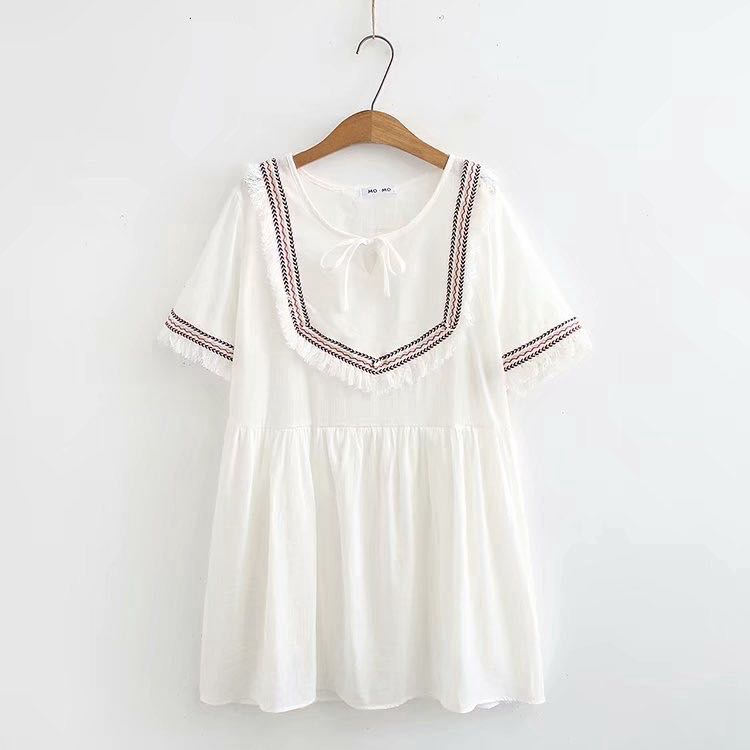 white summer sweater plus size
