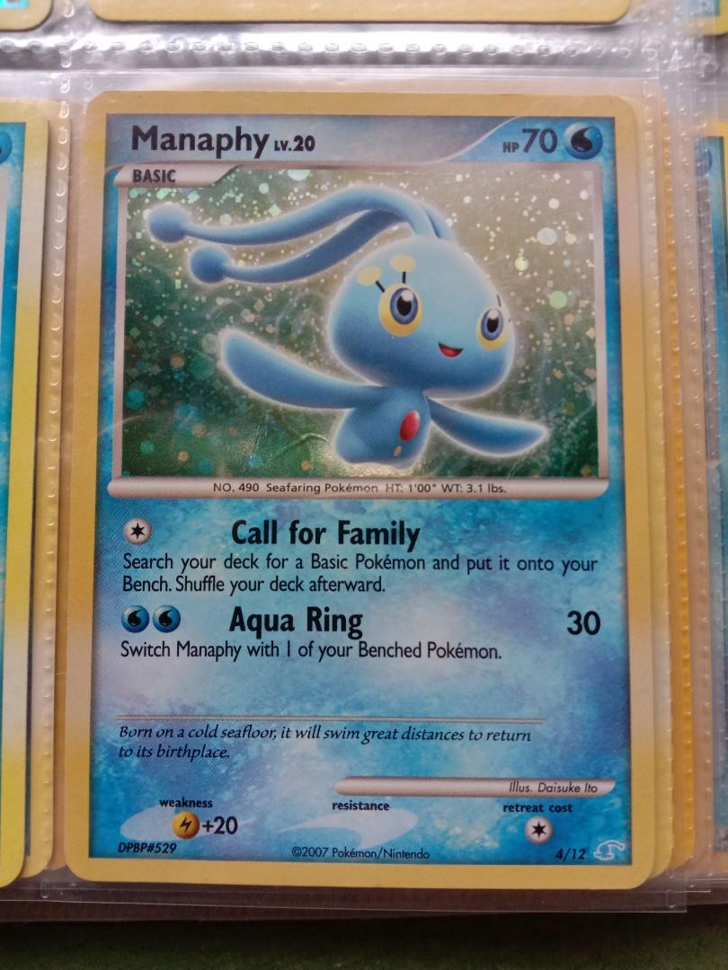 manaphy pokemon card value Single HS UNLEASHED Basic Pokemon Pokemon Card Manaphy lv.20. 4/12,