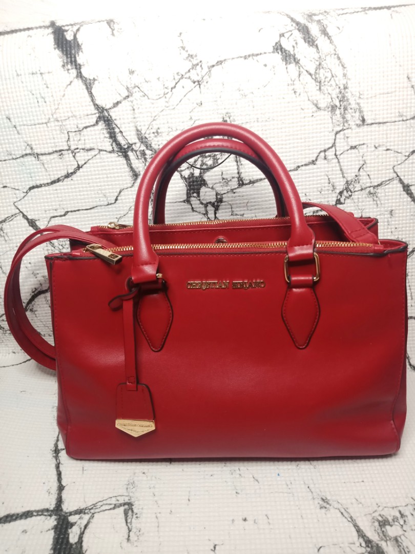 Christian siriano red purse discount