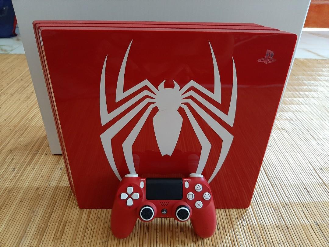 Ps4 Pro 1tb Spiderman Limited Edition For Sale Video Gaming