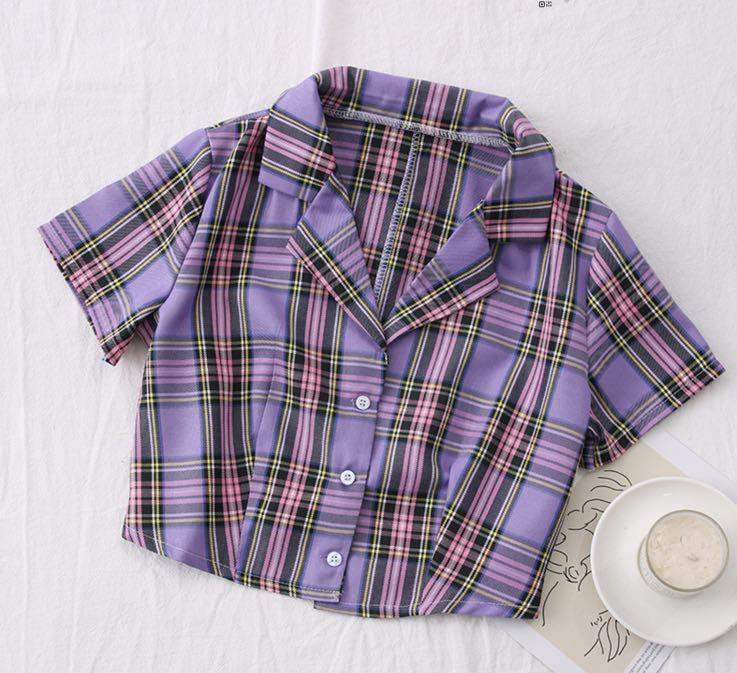 purple dress blouses