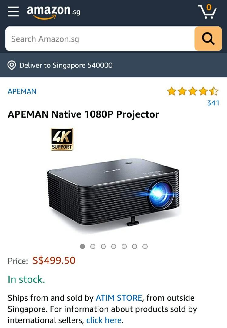 apeman LC650 Projector 4K