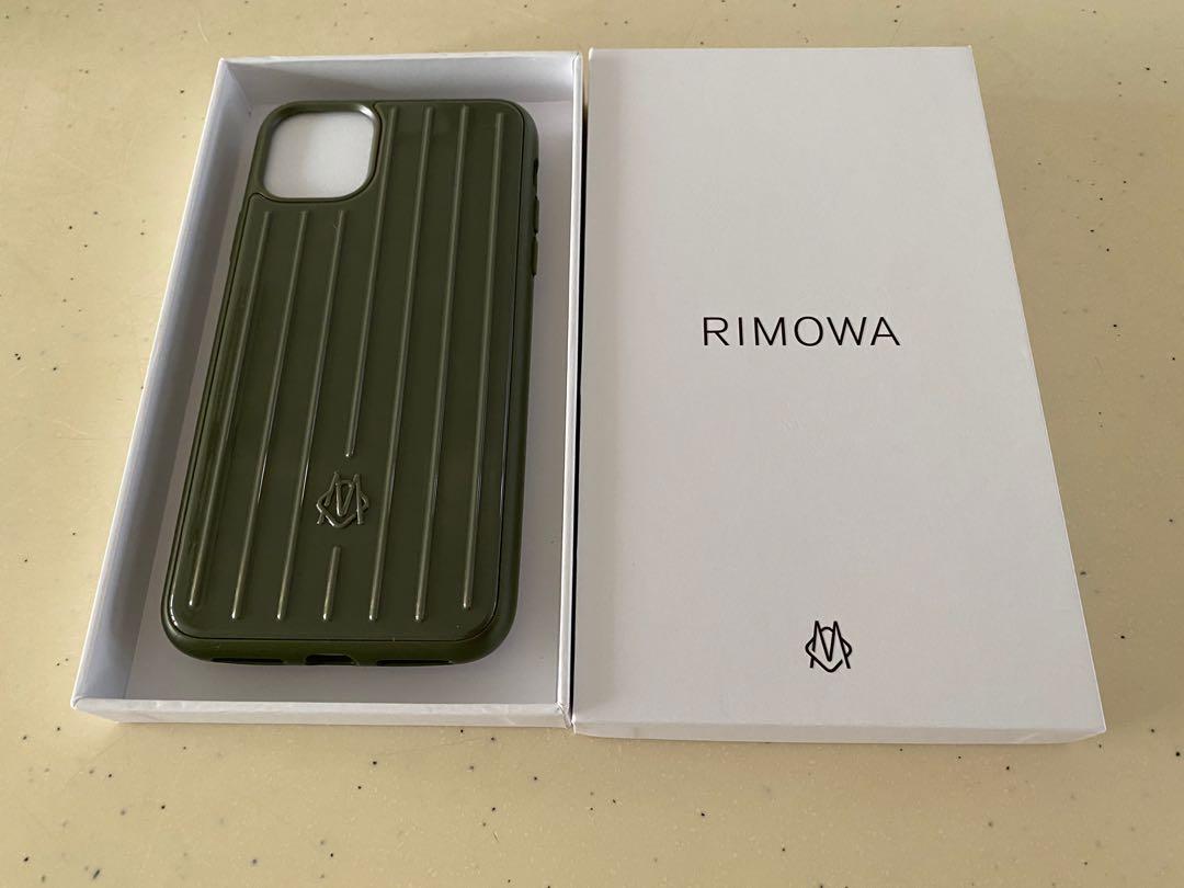 Rimowa Polycarbonate Cactus Green Groove Case for iPhone 12 Pro