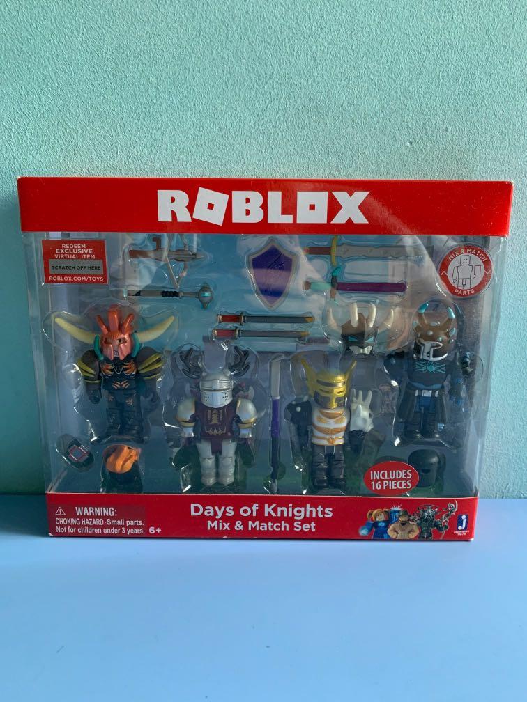 Roblox Days Of Knight Toy Toys Games Bricks Figurines On Carousell - roblox classics figure 1 pcs shopee indonesia