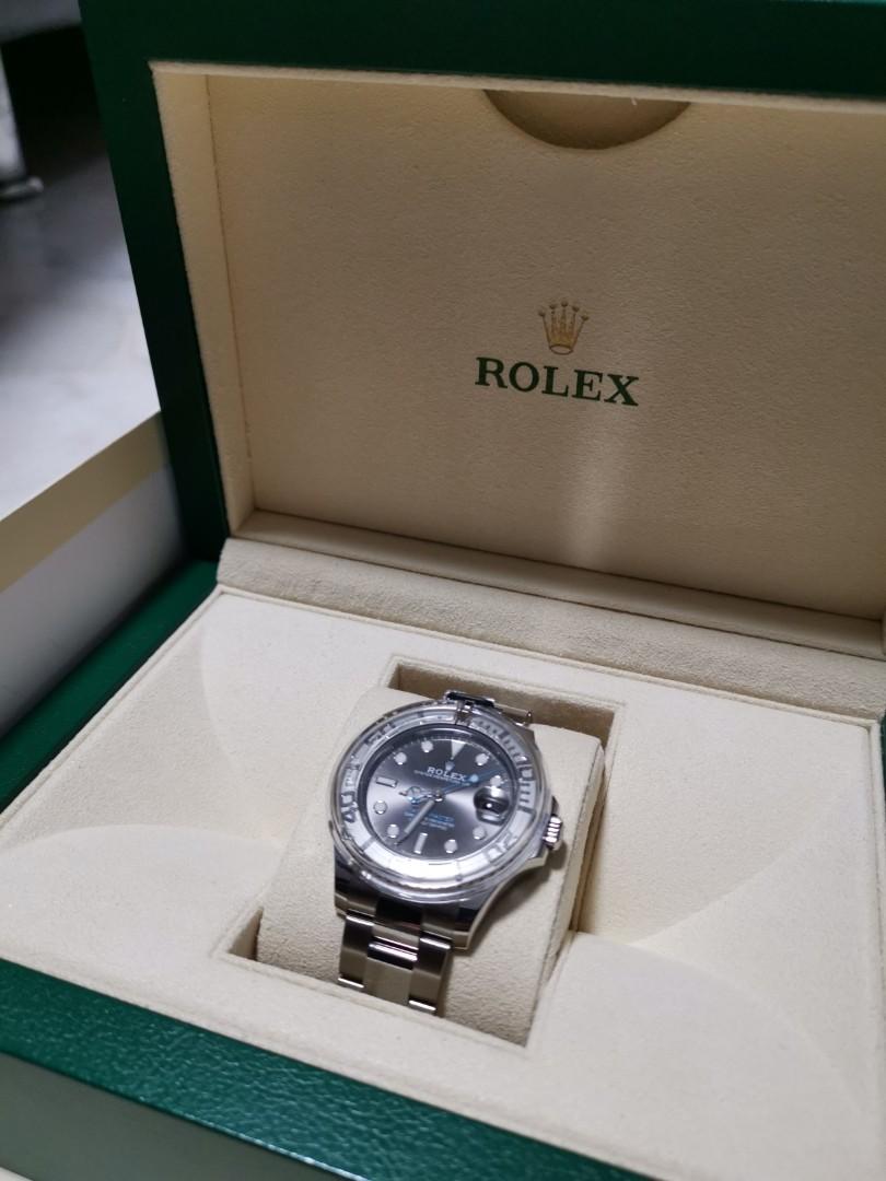 yachtmaster 37 rhodium