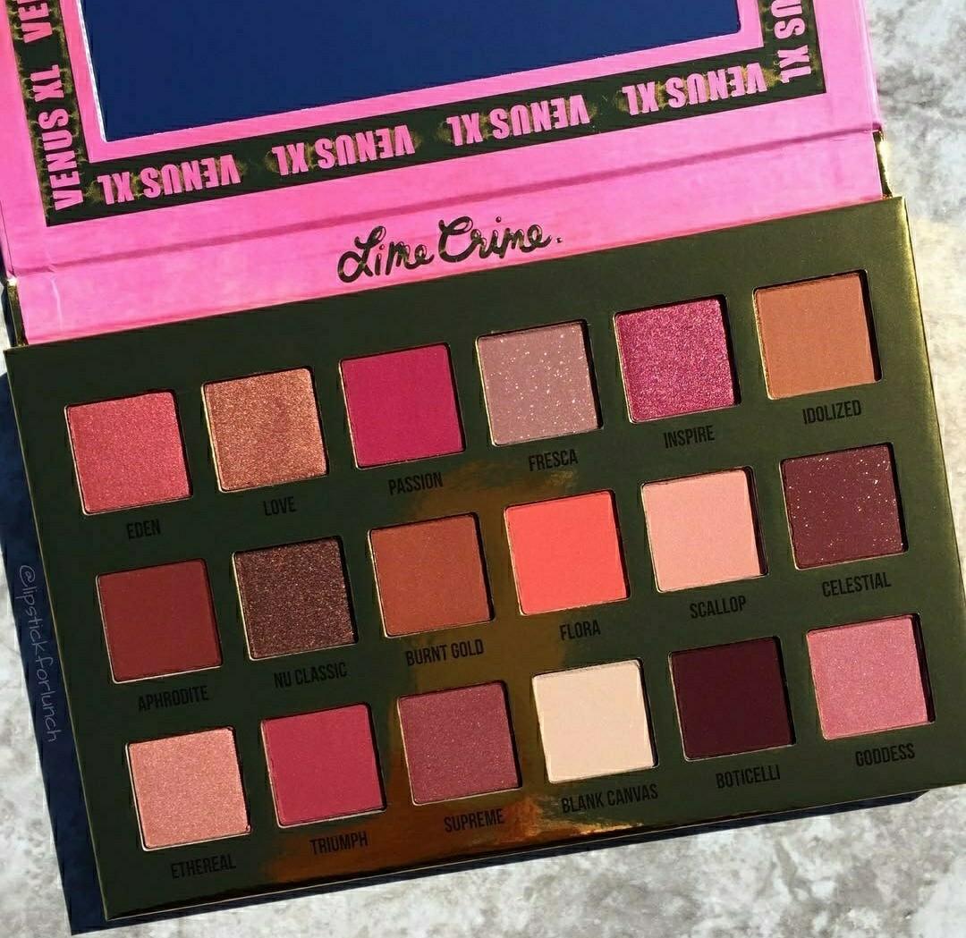 Lime Crime Venus Xl Eyeshadow Palette - Lime Crime Makeup Whole Lime Crime Venus Xl Eyeshadow Palette - Lime Crime Makeup Whole