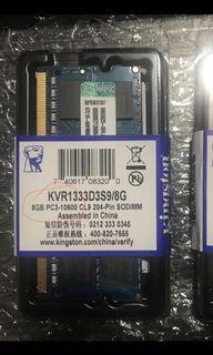 Sealed Laptop RAM 1333mhz 10600mhz 8GB