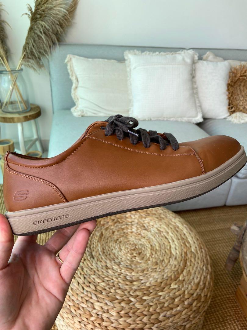 skechers formal leather shoes