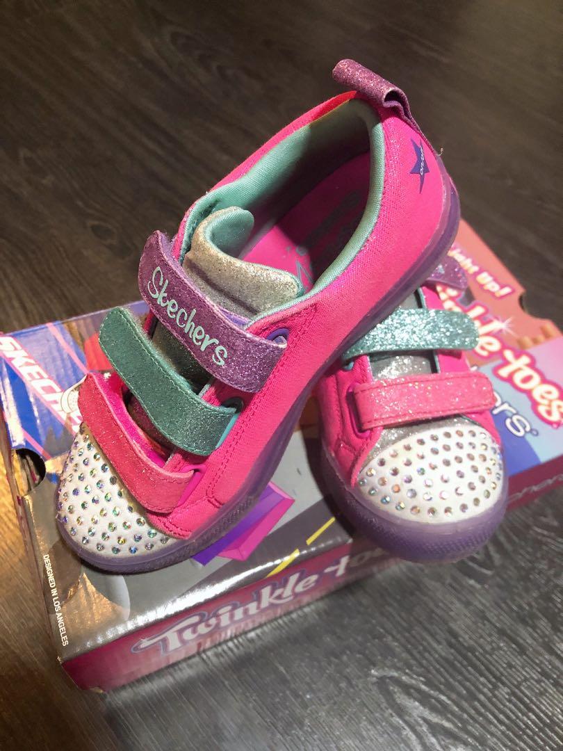 sketchers kids light up shoes