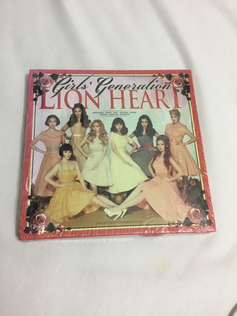 Snsd Girls Generation Lion Heart Album Cd 少女時代碟tiffany小卡 韓流 Carousell Snsd Girls Generation Lion Heart Album Cd 少女時代碟tiffany小卡 韓流 Carousell