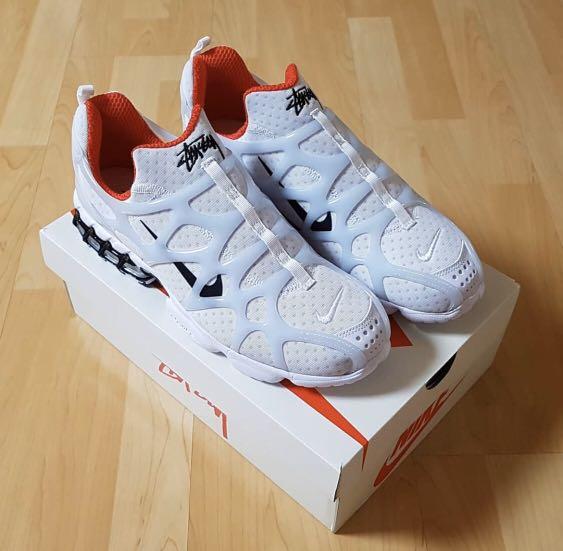 Stussy Air Zoom Kukini White Men s Fashion Footwear Sneakers on Carousell