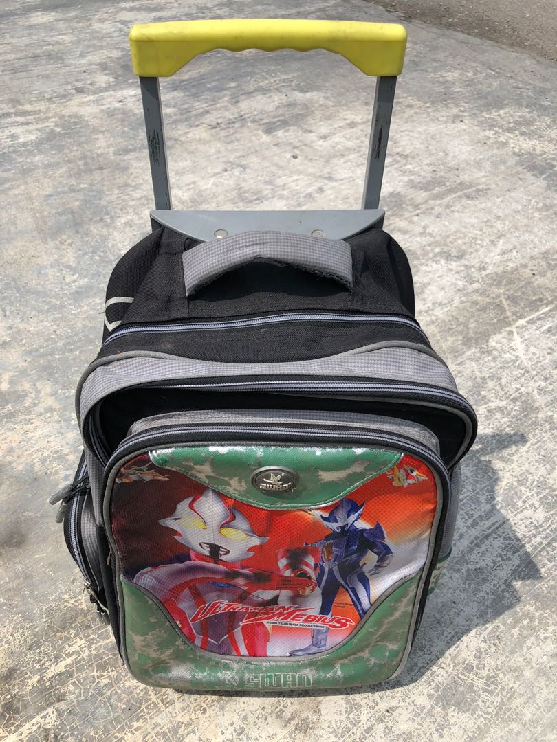 swan trolley school bag