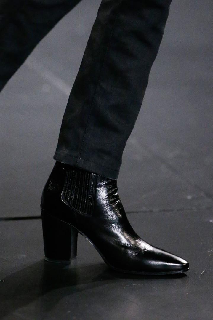 SYRO George Boots 85mm In Black Leather Men s Fashion Footwear
