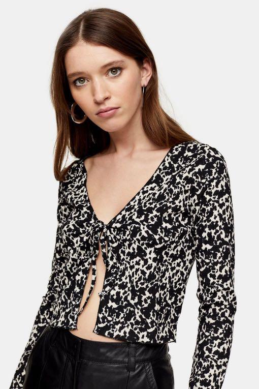 topshop white cardigan