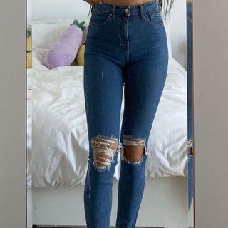 TOPSHOP JAMIE JEANS