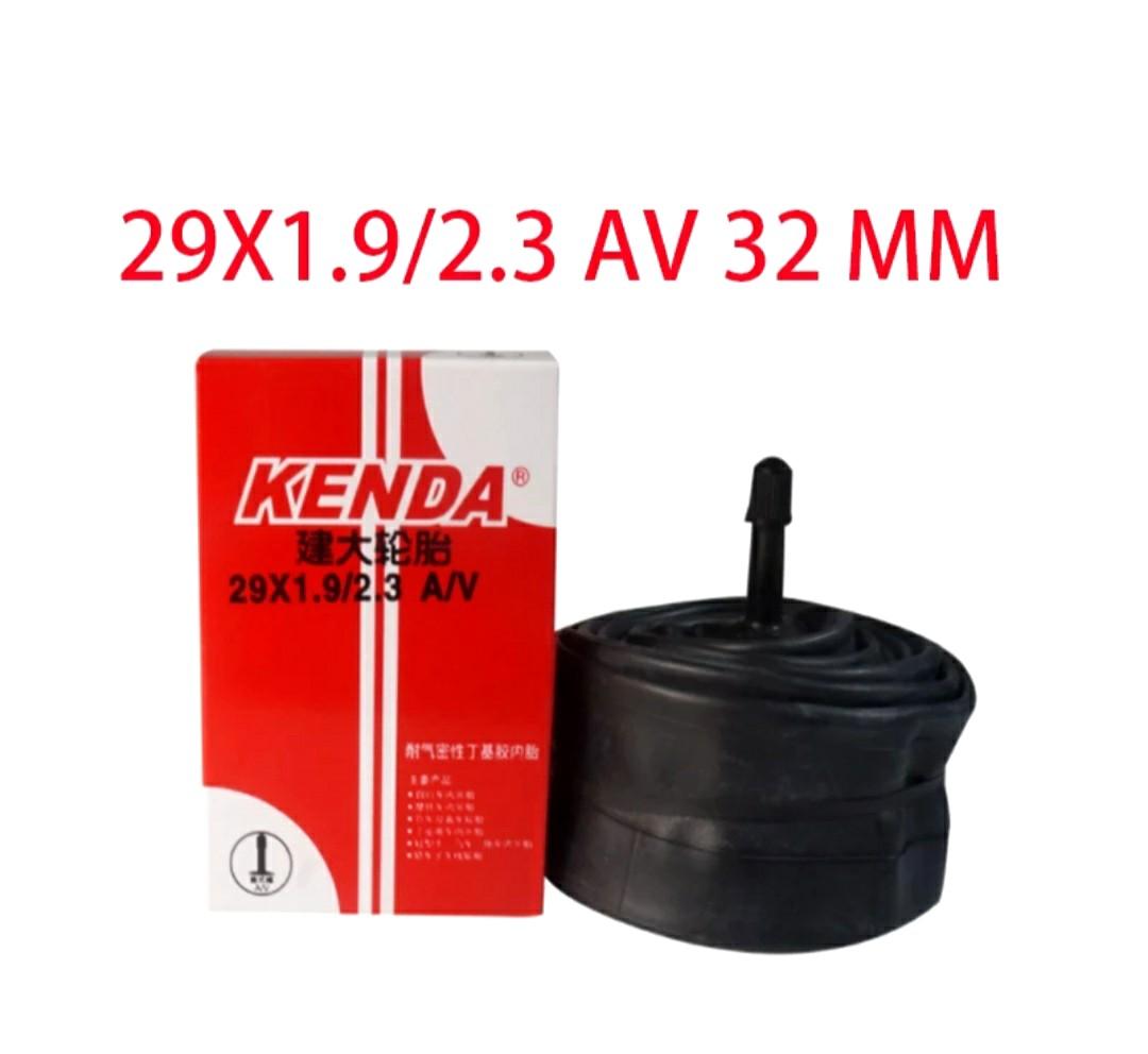 Tube KENDA Inner Tube 29 x 1.9 2.3 AV FV Presta Schrader
