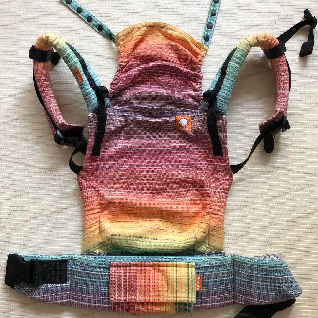 Tula FTG Girasol Magnificent Rainbow CDN Weft Babies Kids Going Out Carriers Slings on Carousell