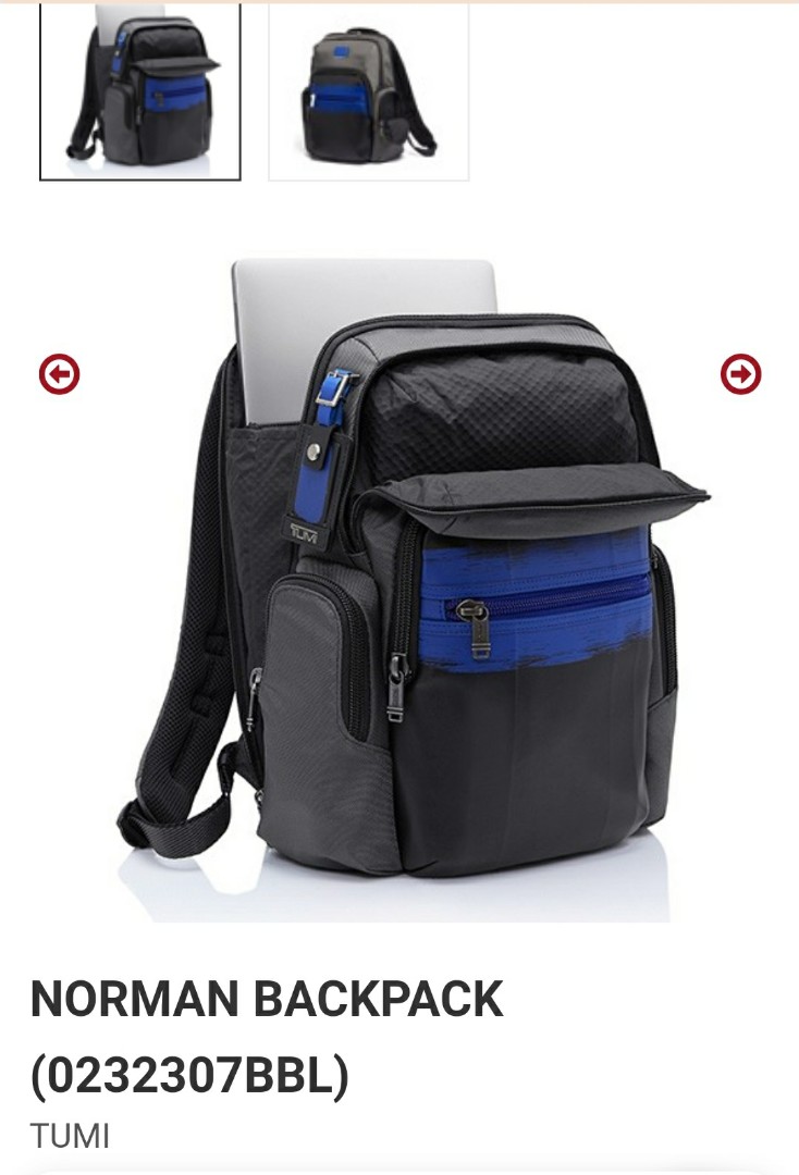tumi norman backpack