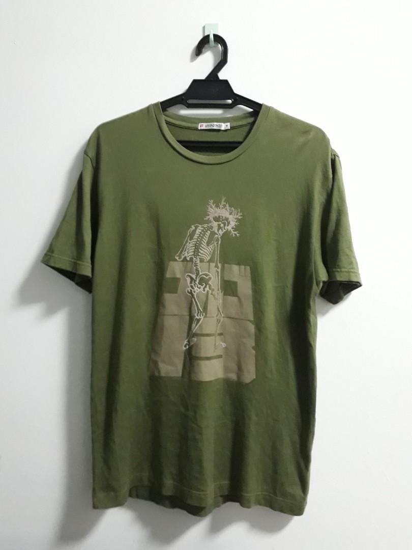 Used Uniqlo Anime Tee Men S Fashion Clothes Tops On Carousell