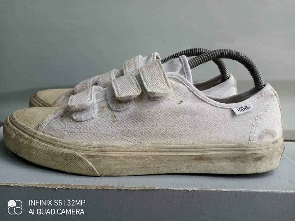 Vans Men Prison Issue Suede White 53%