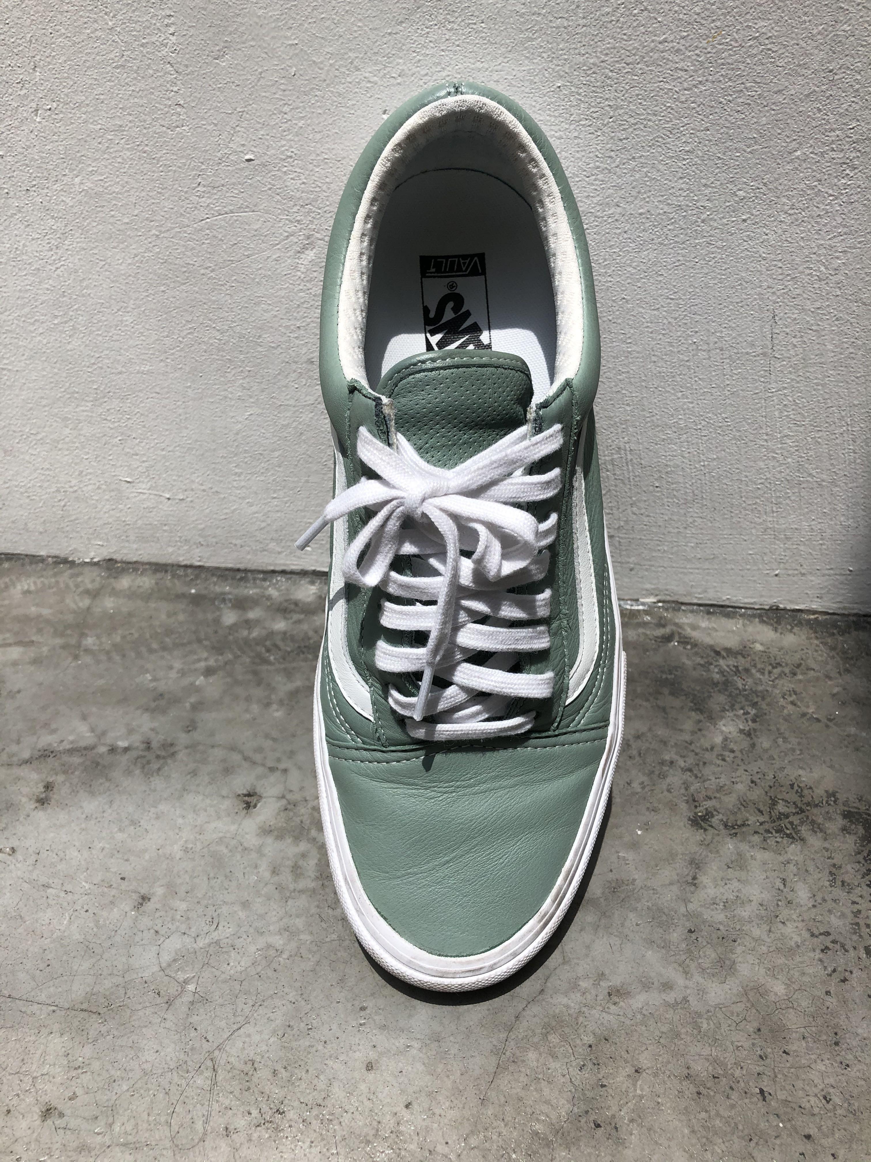Vans vault italian leather top