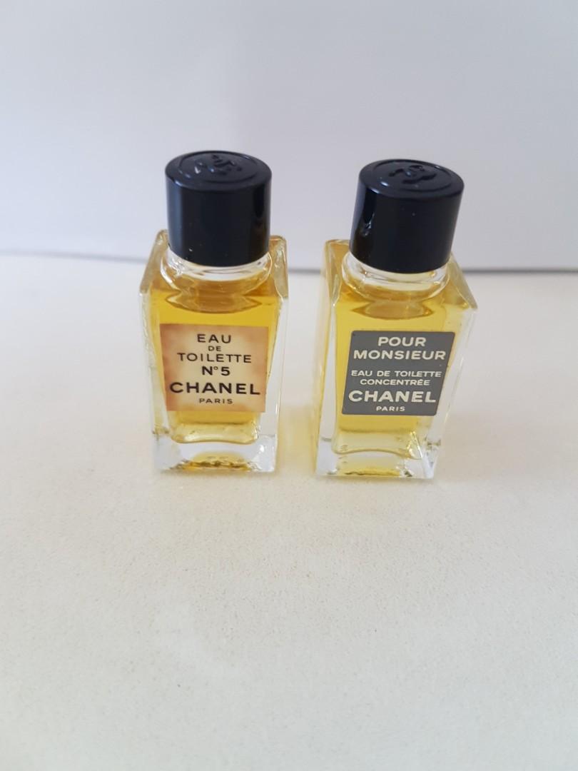 Various Vintage Chanel Miniature Perfume, Beauty & Personal Care, Fragrance  & Deodorants on Carousell