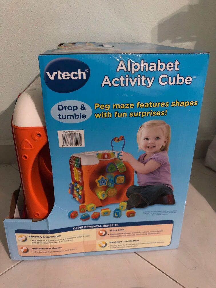 Vteach alphabet activity cube, Babies & Kids, Infant Playtime on Carousell